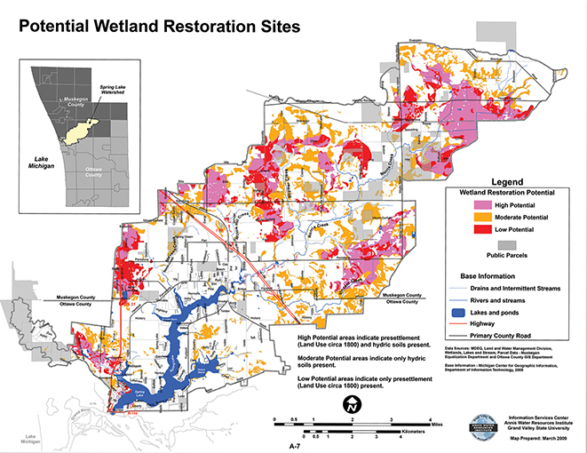 Wetland Restoration Sites Assessment
